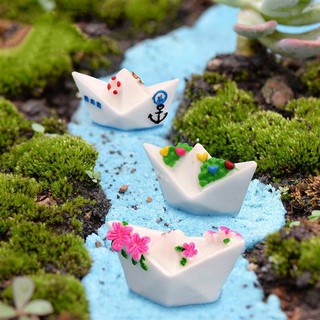 Thuyền Hoa trang trí tiểu cảnh(HG285)