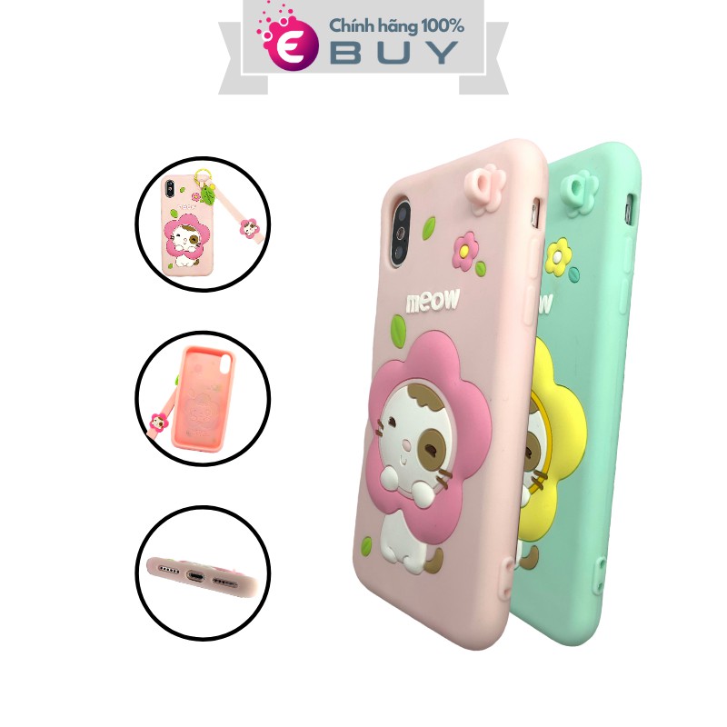 Ốp Lưng iPhone Dễ Thương Chính Hãng Lofter hình mèo Meow - 7/8/7Plus/8Plus/X/XS/XR/XS MAX/11/11 PRO/11 PRO MAX