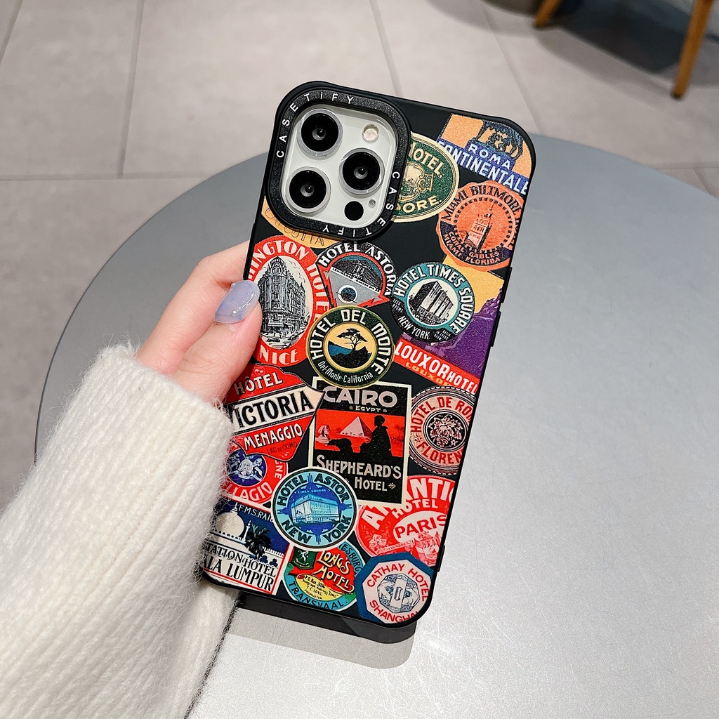 Ốp Điện Thoại Họa Tiết Hoạt Hình Phong Cách Cổ Điển Độc Đáo Cho iPhone13Pro iP12Pro XS iPhone11 12Promax 13Promax 11 12 13 7P