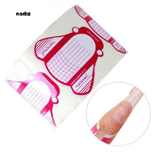 [Hàng mới về] 100 miếng dán hỗ trợ làm móng chuyên nghiệp