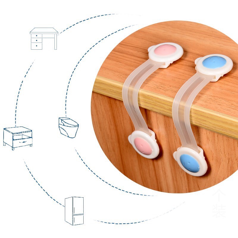 Khóa gài an toàn cho tủ, tủ lạnh
