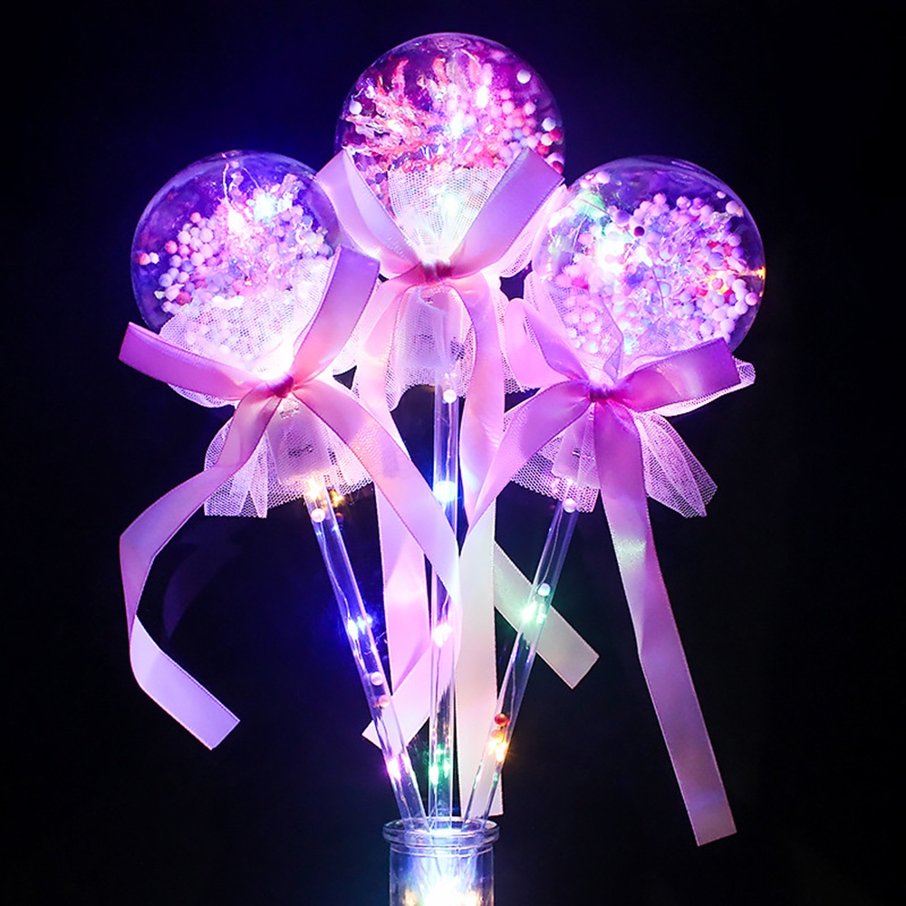 Gậy Đồ Chơi Hình Tròn Họa Tiết Ngôi Sao Lấp Lánh Tỏa Sáng Dành Cho Trẻ Em