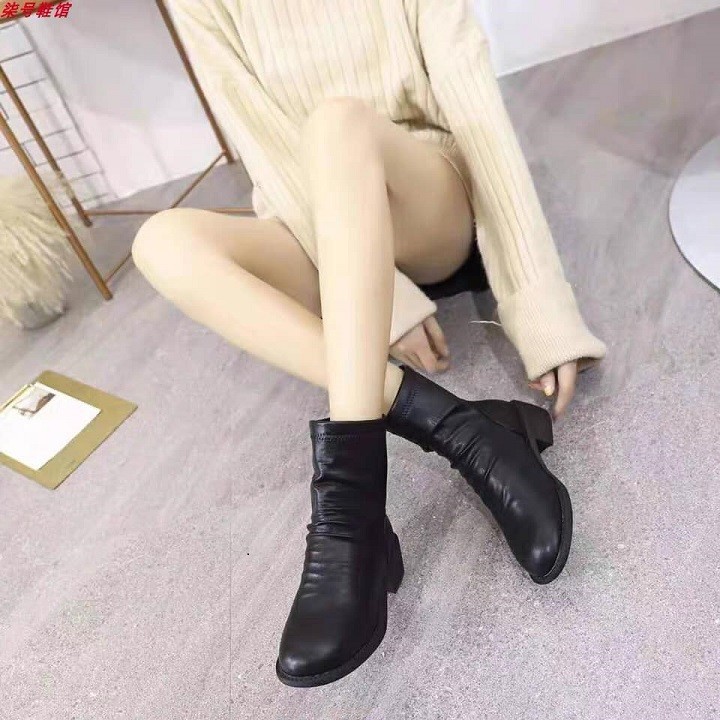 Giày bốt cổ thấp nữ xinh xắn | BigBuy360 - bigbuy360.vn