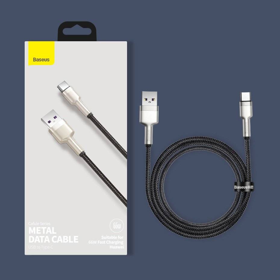 Dây sạc nhanh type c Baseus 40W 5A - Cáp typec INOX dài 2m 1m 0.25cm cho xiaomi ipad ... baseusmall