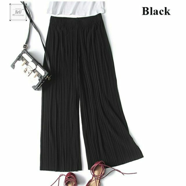 Quần xếp ly bigsize tôn dáng che khuyết đểm