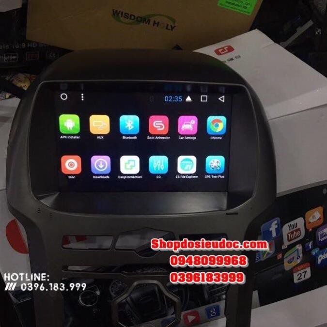 Màn hình Android 9 inc cắm sim 4G cho Ford Ranger XLS 2014-2017 ver 2020