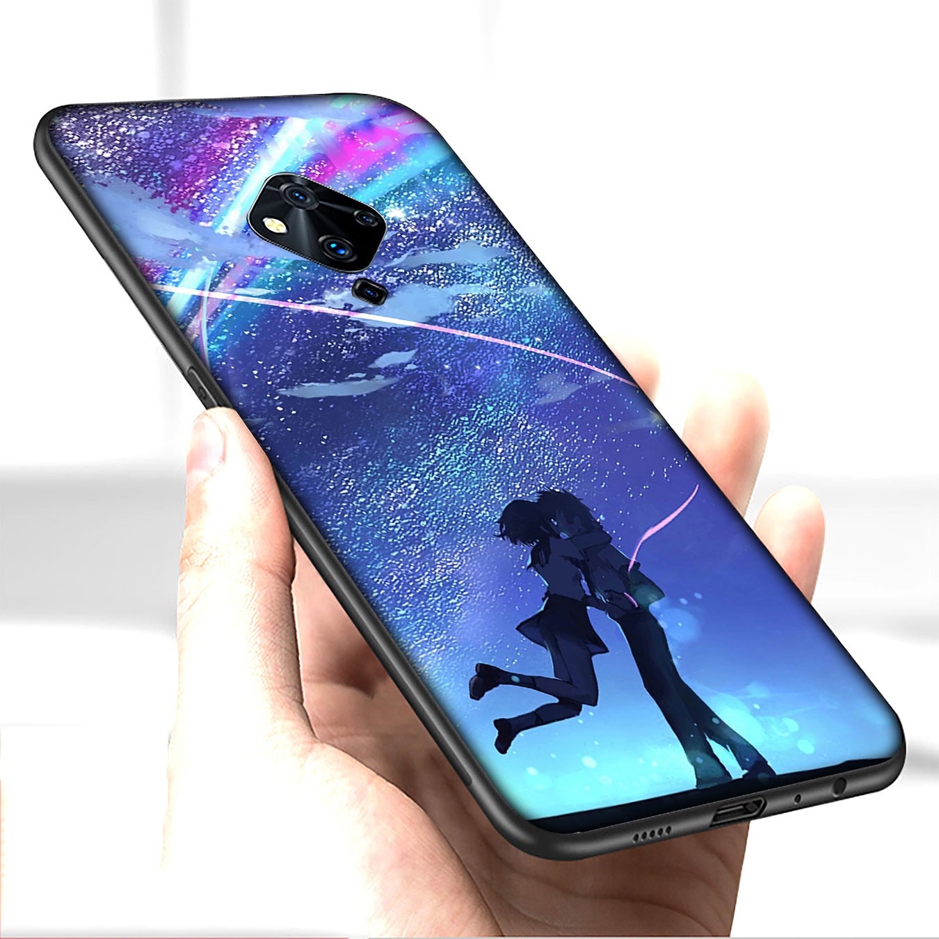 Samsung Galaxy A9 A8 A7 A6 Plus J8 2018 + A21S A70 M20 A6+ A8+ 6Plus Casing Soft Silicone Kiminonawa Your Name anime Phone Case