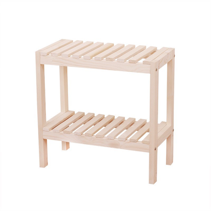 Kệ gỗ tab đầu giường 2 tầng tự lắp ráp Tâm House KT002