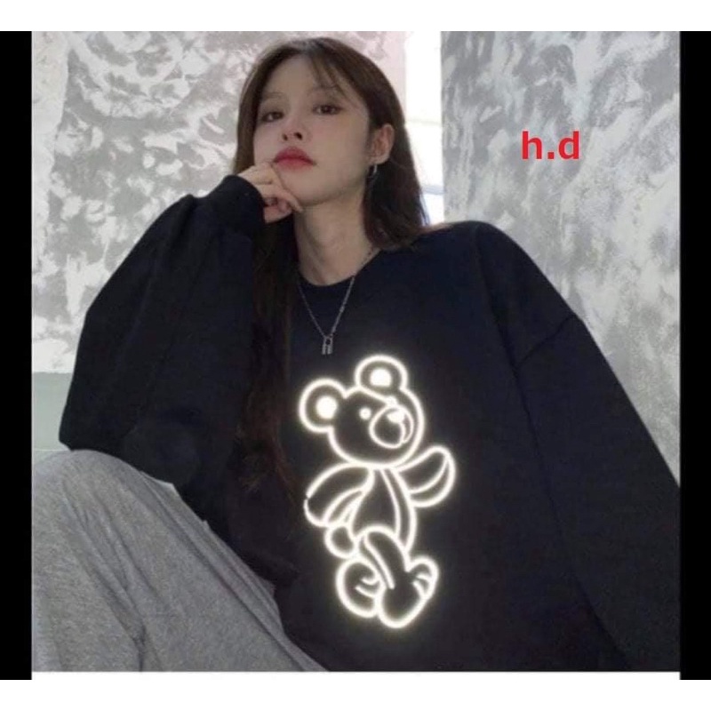 Áo nỉ chuột Micky phản quang HD6