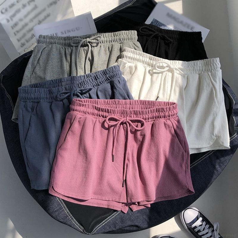 Quần Short Cotton Lưng Thun Cho Nữ