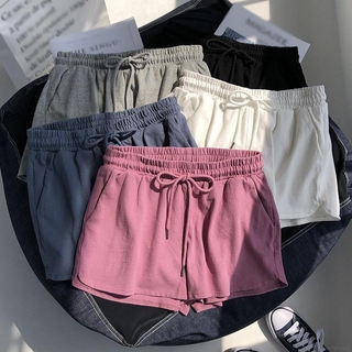 Quần Short Cotton Lưng Thun Cho Nữ