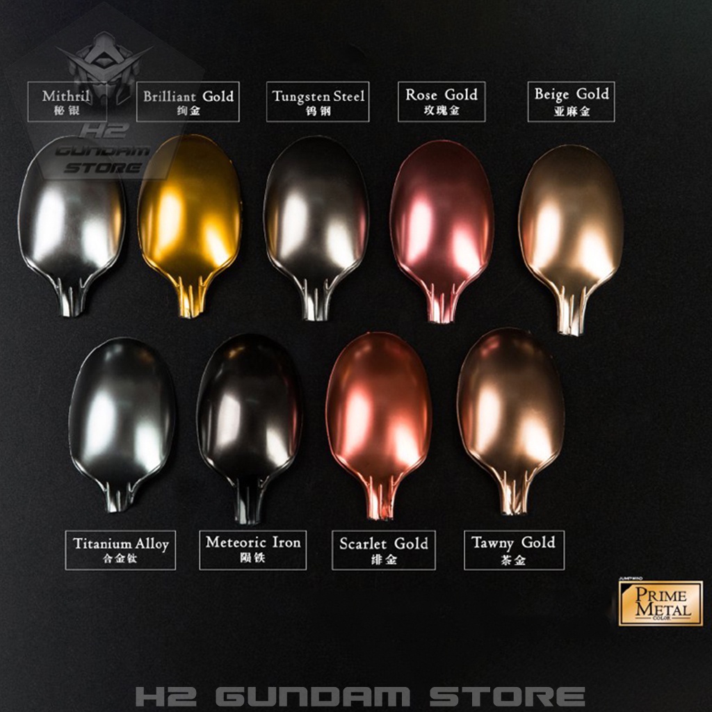 Sơn mô hình Prime Metal PM01 - PM09