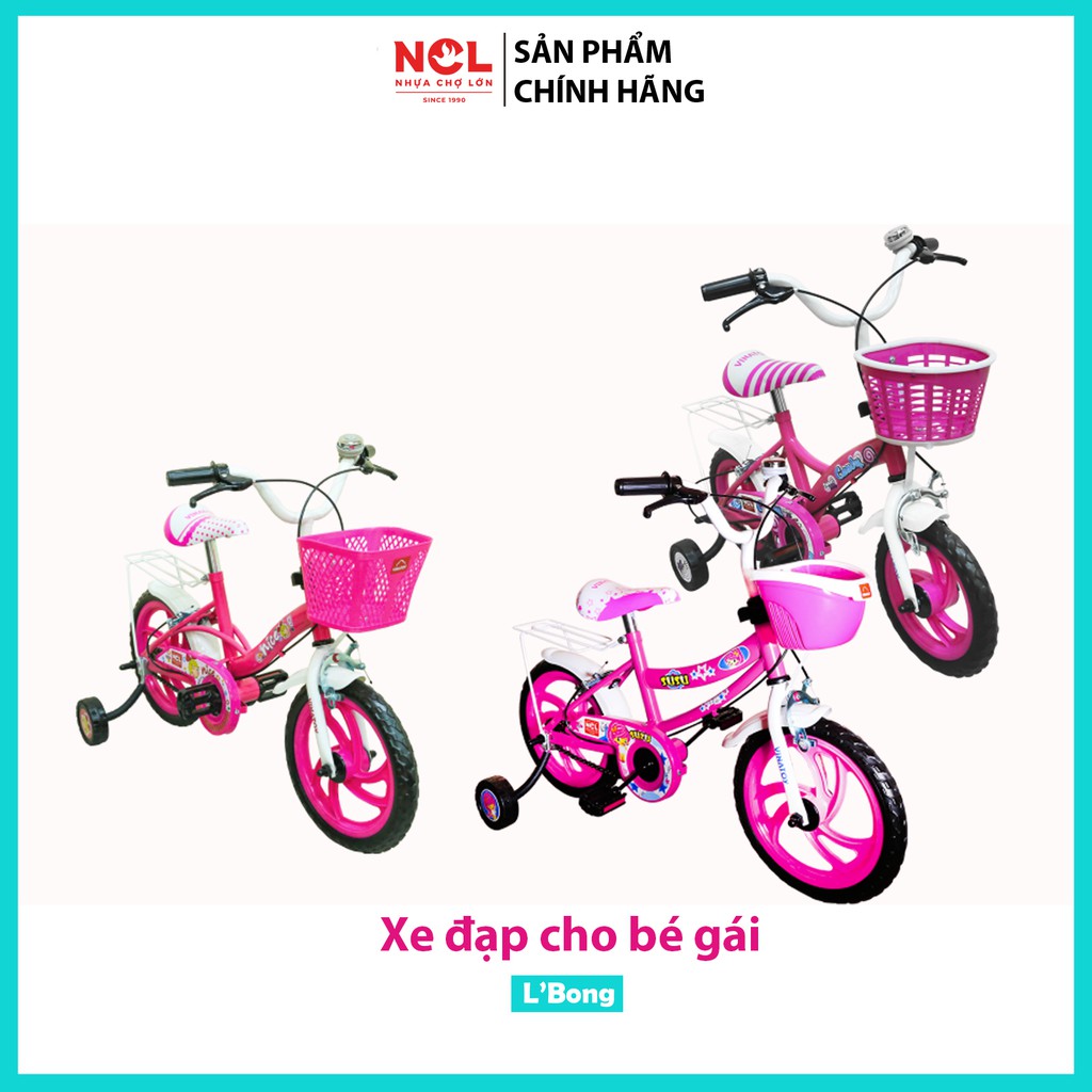 Xe đạp cho bé Nhựa Chợ Lớn 3-5 tuổi