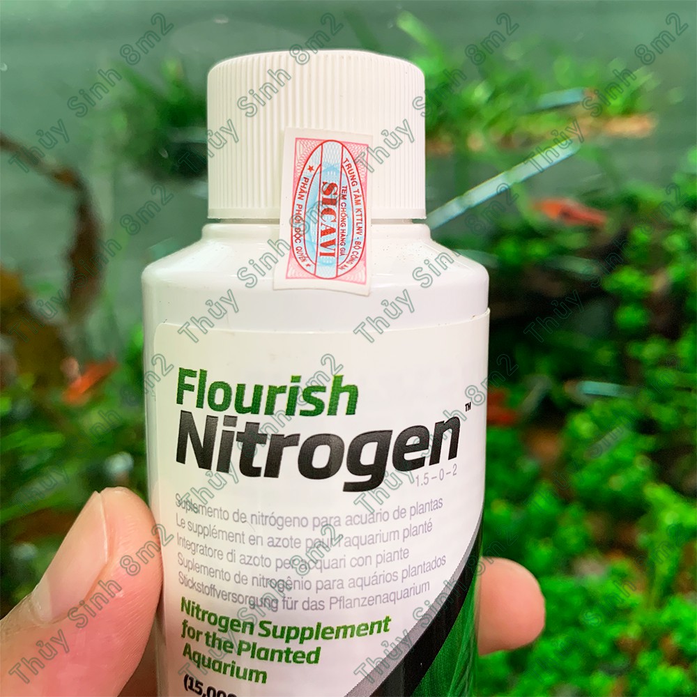 Phân Nước SEACHEM Flourish Nitrogen - Cung cấp Đa lượng Nitơ  cho cây thủy sinh - 8m2