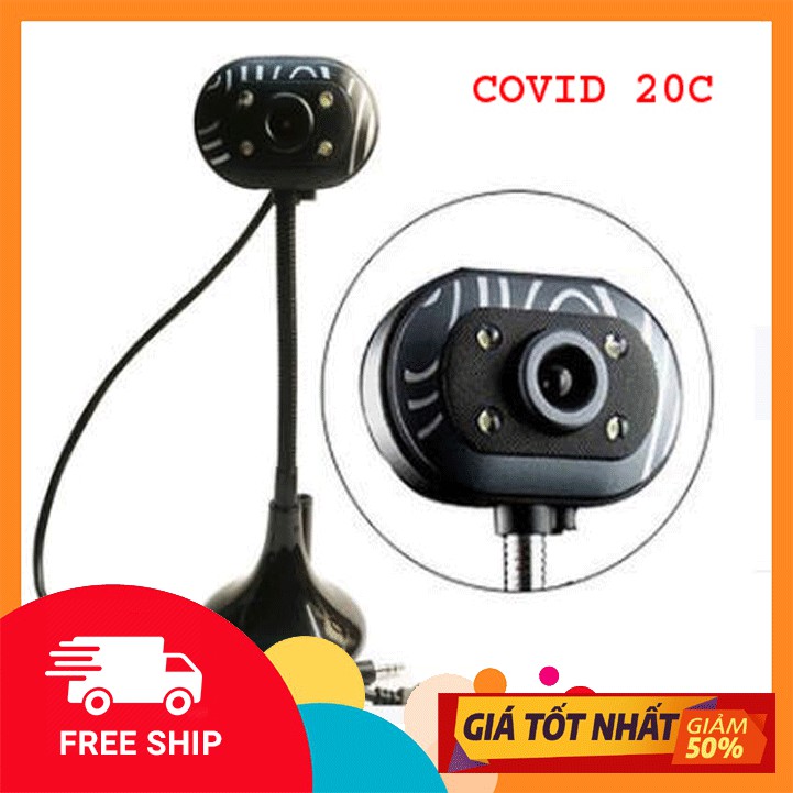 WEBCAM COVID20 SERI -CHUYÊN LIVESTREAM - FULL HD 3840P -SIÊU NÉT- CÓ MIC- GIAO HÀNG 1H- BẢO HÀNH CTY- SALES OFF | BigBuy360 - bigbuy360.vn