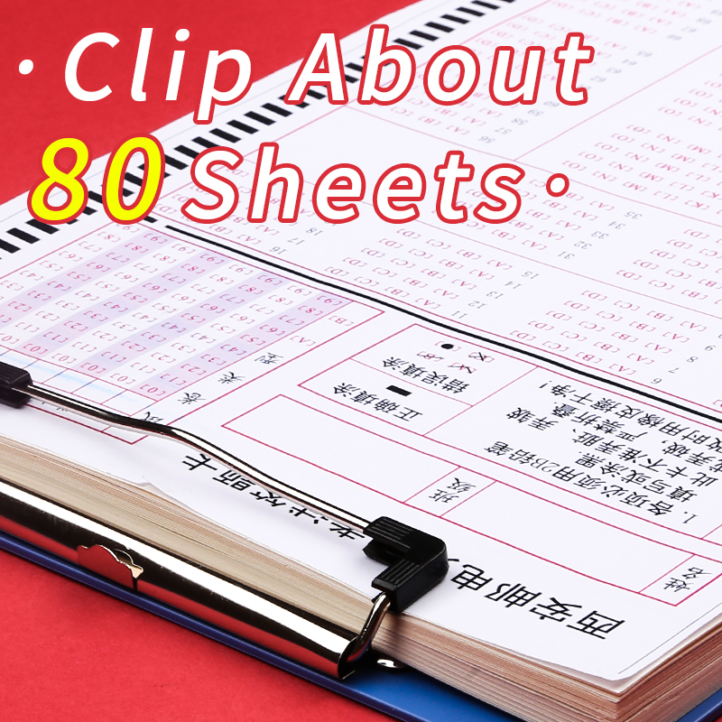 Bìa kẹp nhựa Licao A4 / A5, Bảng viết, Giá đỡ tài liệu có lỗ treo Văn phòng Nhà máy dành cho sinh viên