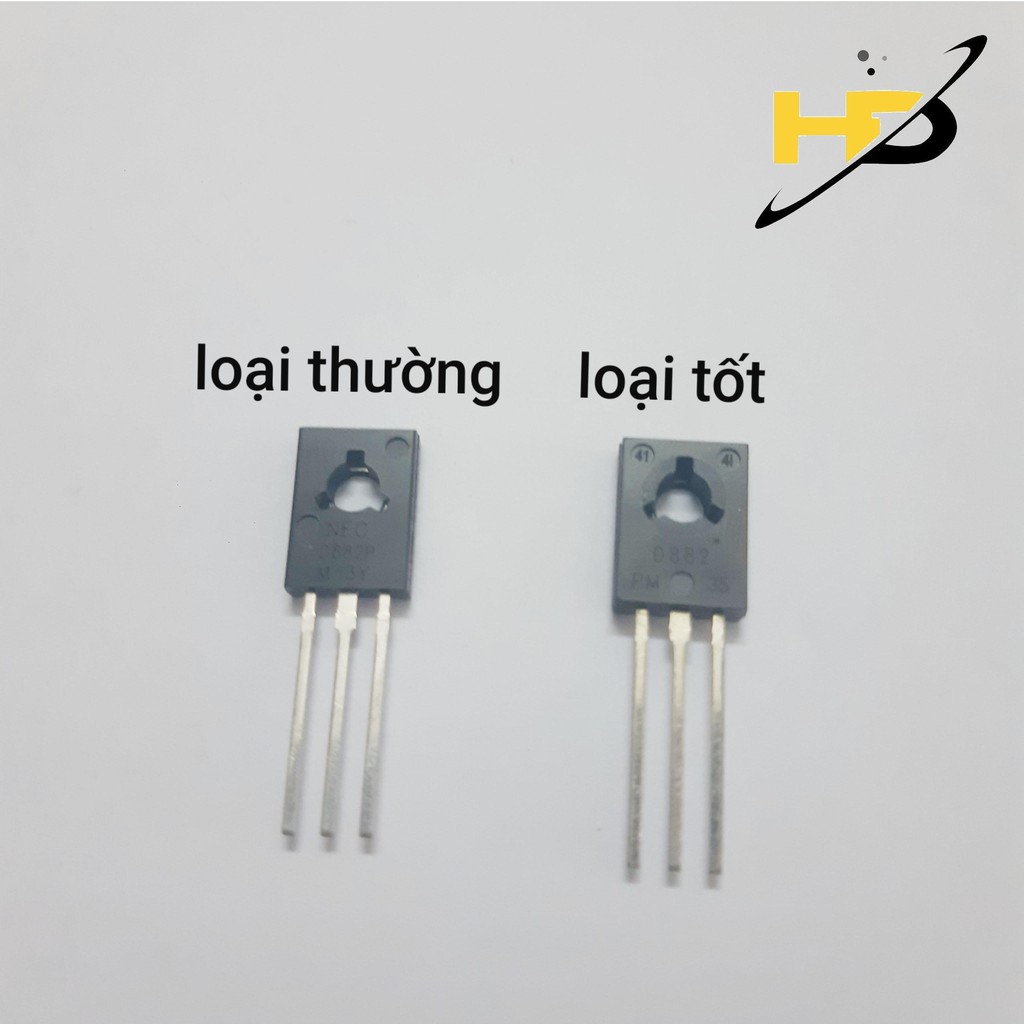 [10 CON] Transistor D882 Chân Đồng Loại Tốt-Mới
