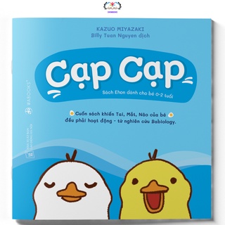 Sách ehon cho bé - Thật Bất Ngờ - Cạp Cạp - Ehon nhật bản cho bé 0 2 tuổi wabooks