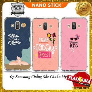 Ốp lưng Samsung J7 Duo, J7 Prime, J7 2018, J7 plus, J7,J7 2015, ốp SS chống sốc có bảng test chuẩn mỹ_NANOSTICK, 0801