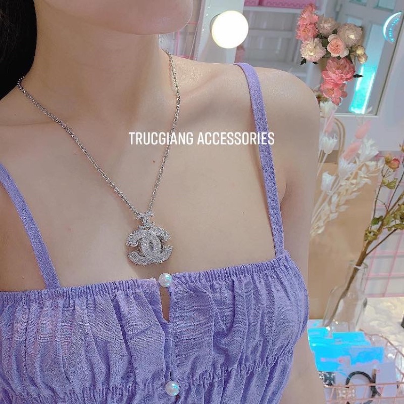 Dây xi bạch kim mặt chữ X 🌼