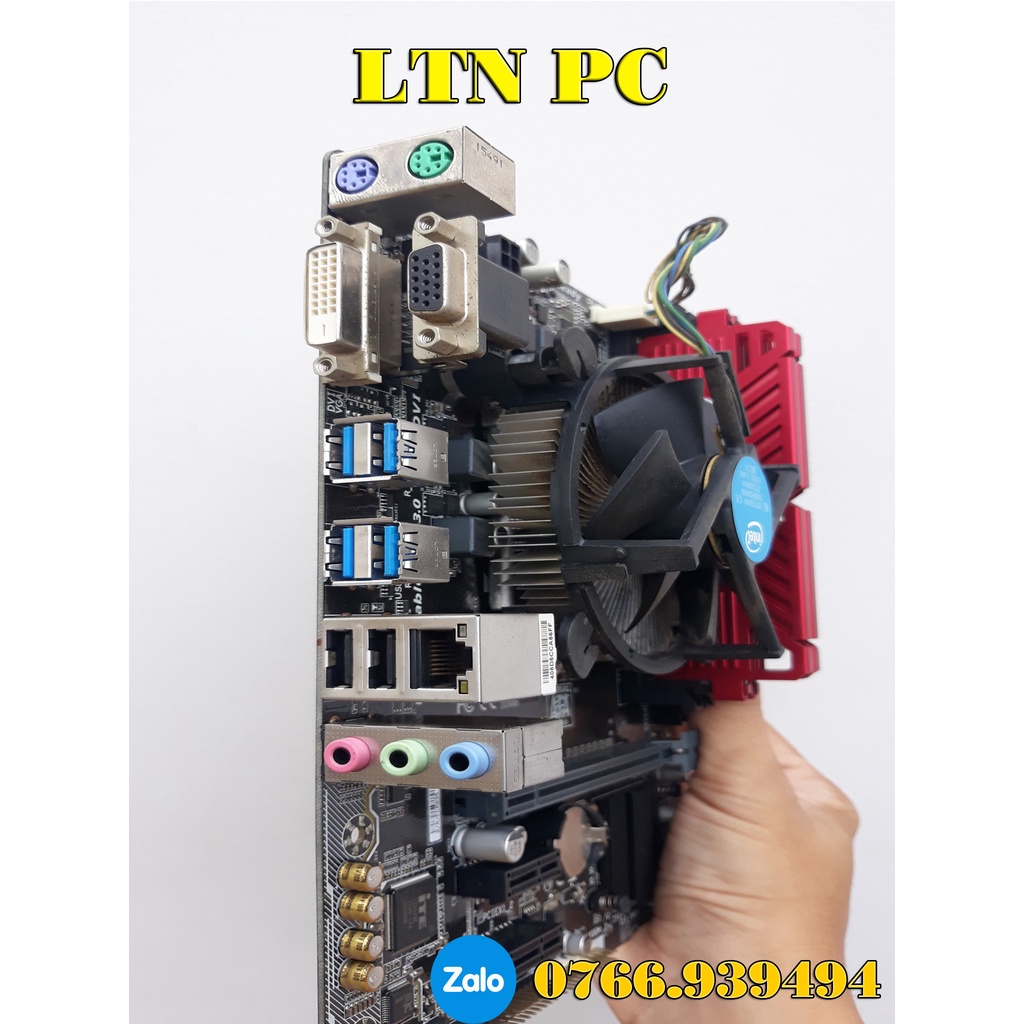 Combo Main, Chip, Ram - chơi Liên Minh, FIFA, CF có tích hợp card đồ hoạ sẵn, không cần phải mua card vẫn chơi tốt.