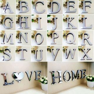 Decal Dán Tường 26 Chữ Cái 3d