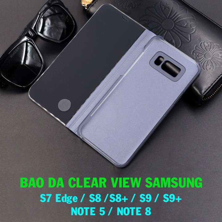 BAO DA CLEAR VIEW SAMSUNG S9 PLUS