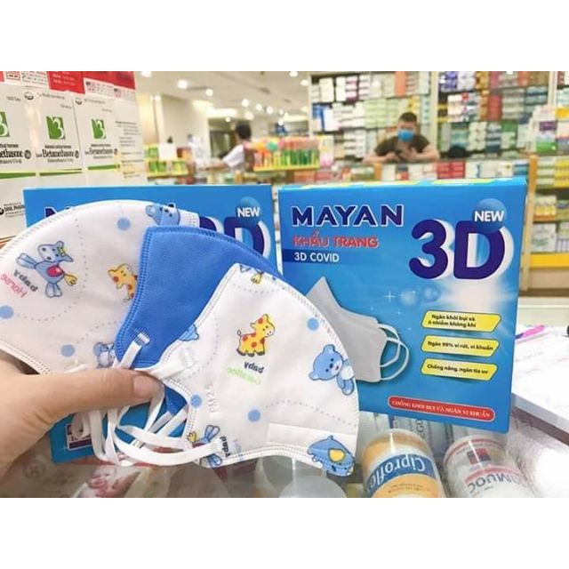 KHẨU TRANG 3D TỪ 14KG-45KG