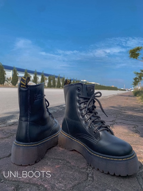 MEI Boots - Boots đế cao . Dáng dr marten xinh xắn