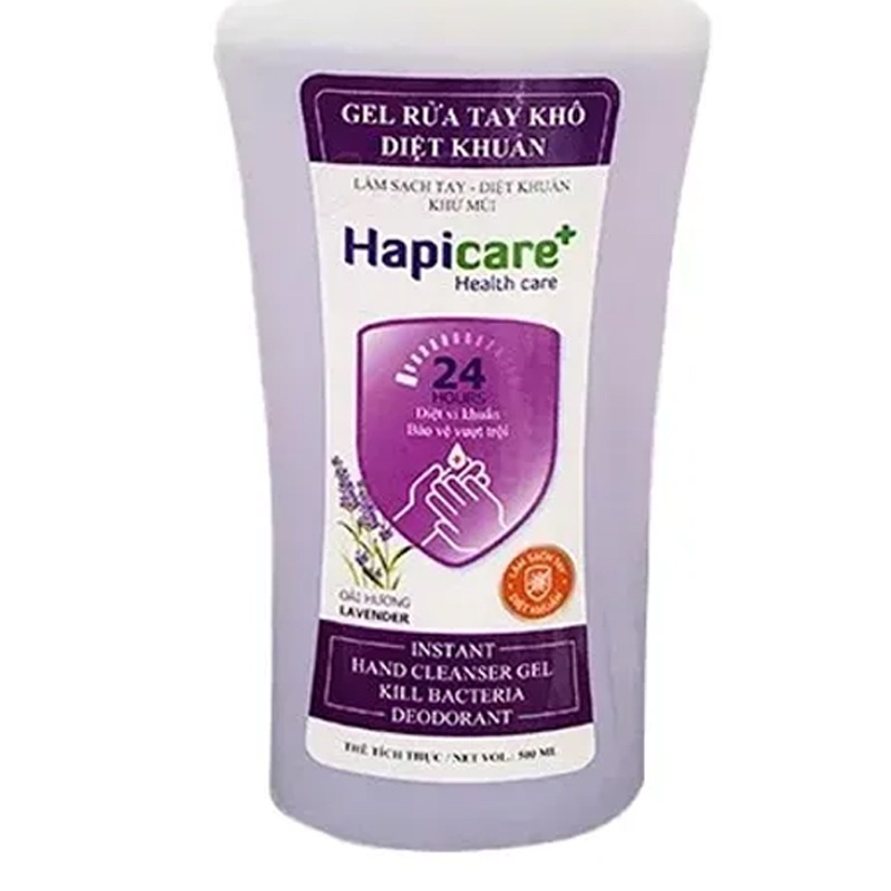 Gel rửa tay khô Hapicare hương lavender 500ml