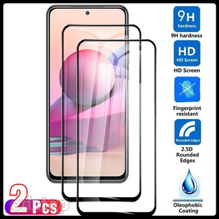 2pcs Full Protective tempered glass For Xiaomi Redmi Note 10s 10 S screen protector note10s note10 tampered