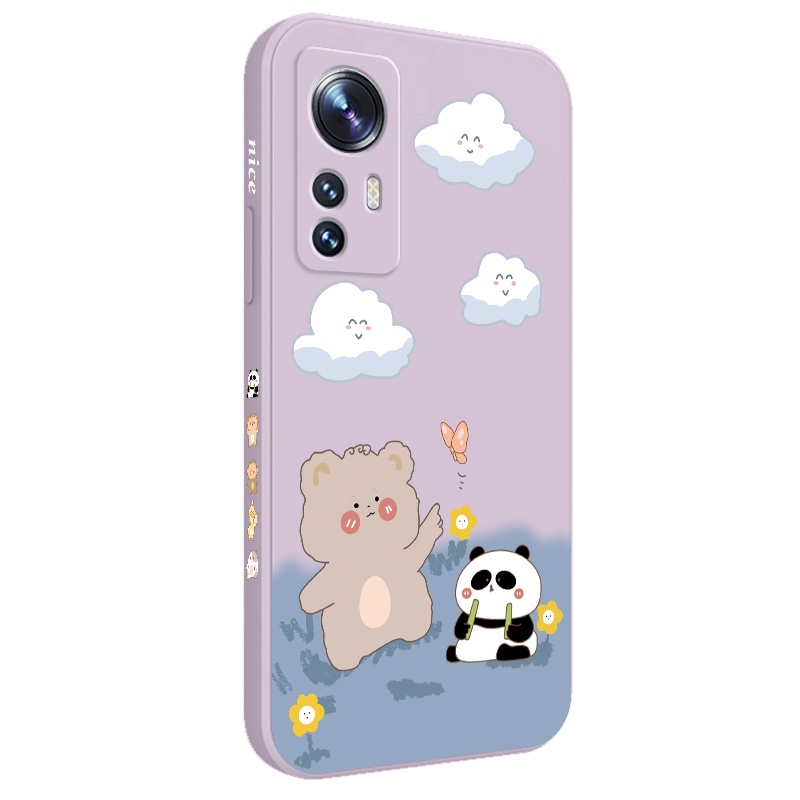 Ốp Điện Thoại Họa Tiết Gấu Trúc Cho Xiaomi Mi 12 12X 12S 11 Pro Lite Ultra 11Lite