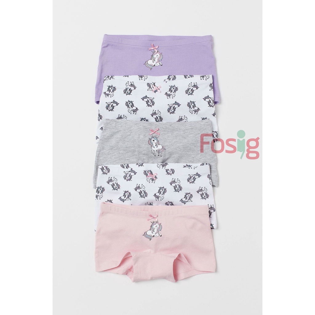 Set 5 Quần Chip Bé Gái HM - QC6