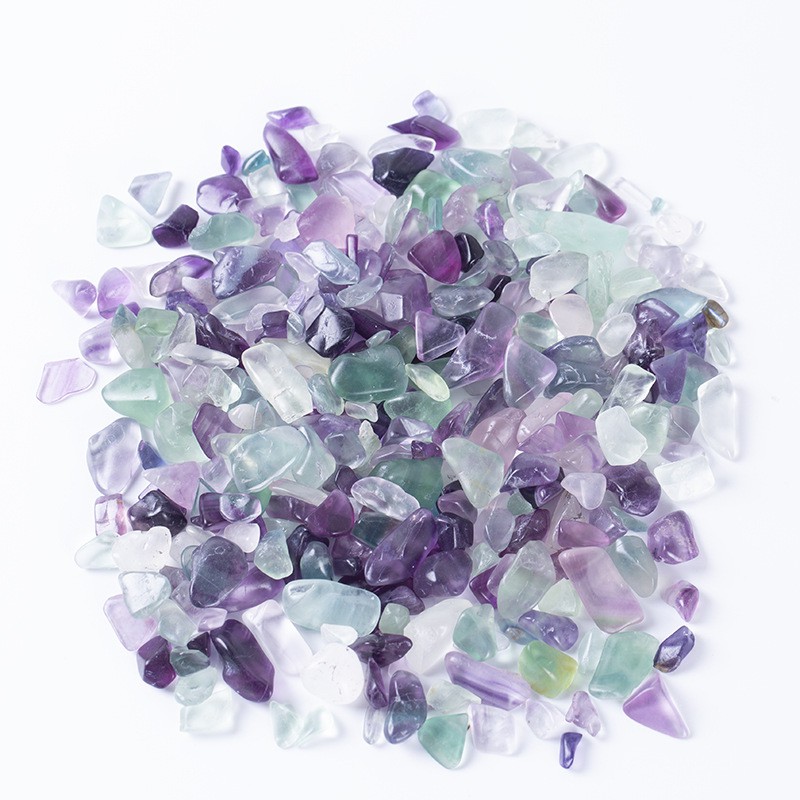 Đá vụn thanh tẩy Color fluorite