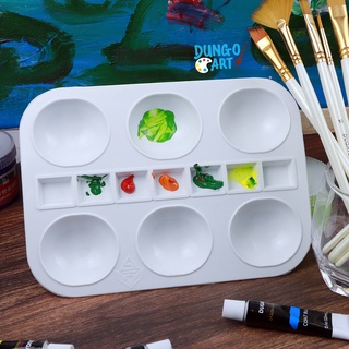 Sỉ Khay Pha Màu  Ô Tròn Dày 13 Ô Kích Thước 20*15cm Loại To