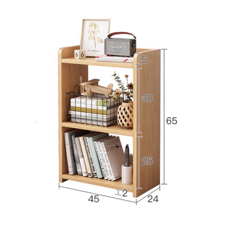 Giá Sách Mini IGA Có Thể Làm Tủ Đầu Giường - GP156