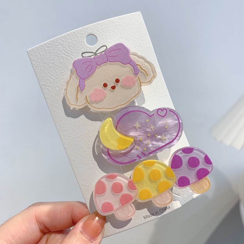 Set kẹp tóc siêu xinh - UniLabel