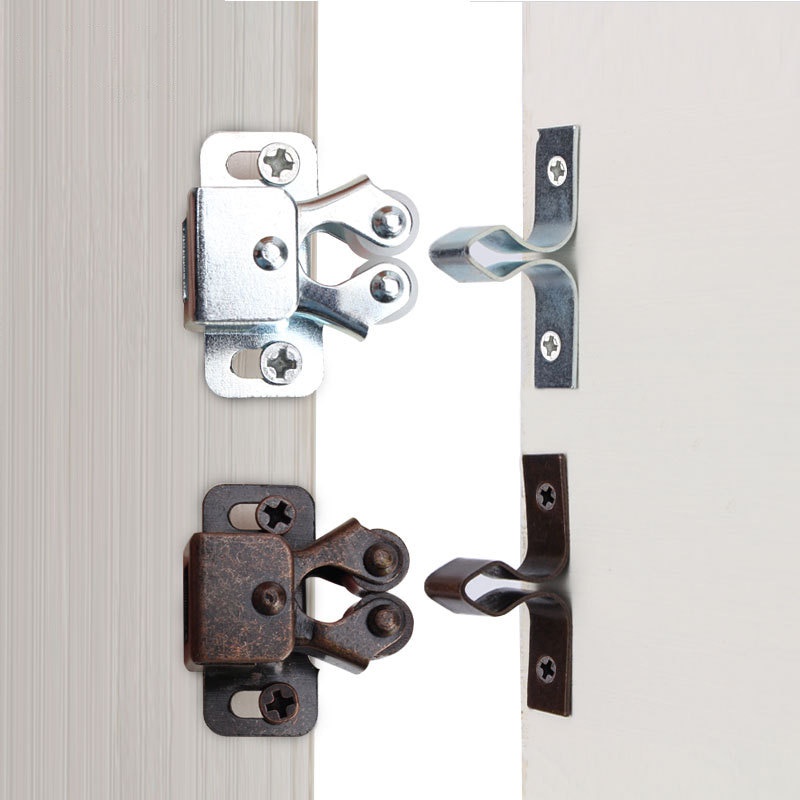 Chốt Cửa Tủ Mini Bằng Thép Tiện Dụng Cho Nhà Bếp / Tủ Quần Áo