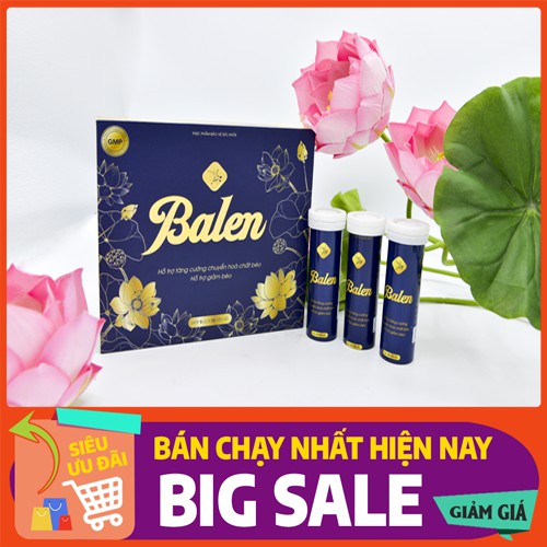 Viên sủi Balen giảm cân chính hãng hỗ trợ giảm cân cho người béo lâu năm