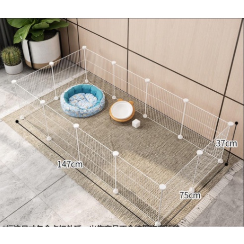 Combo Chuồng Lắp Ghép - Đa Dạng Mẫu - Nhiều Màu Sắc Lựa Chọn - Tặng Kèm Vòng Cổ