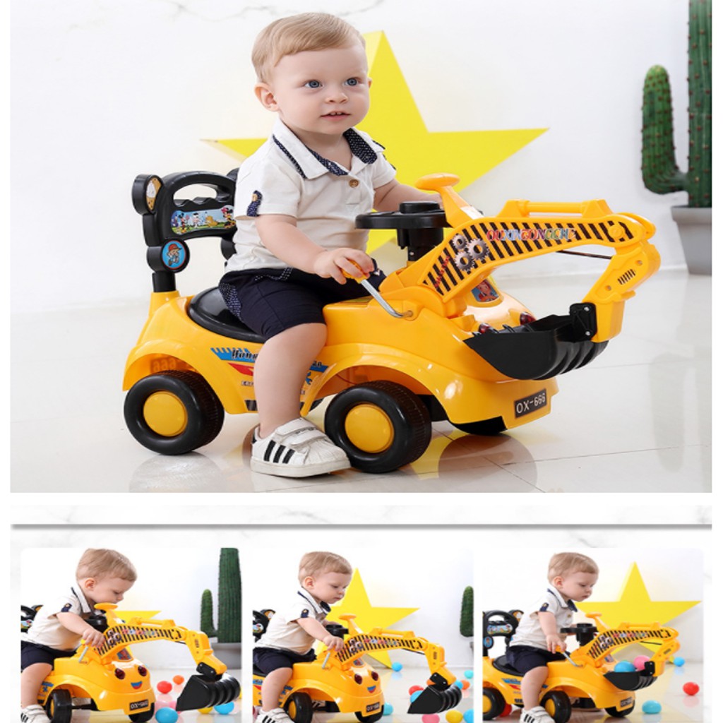 Xe cẩu, Xe múc chòi chân 1388 cho bé