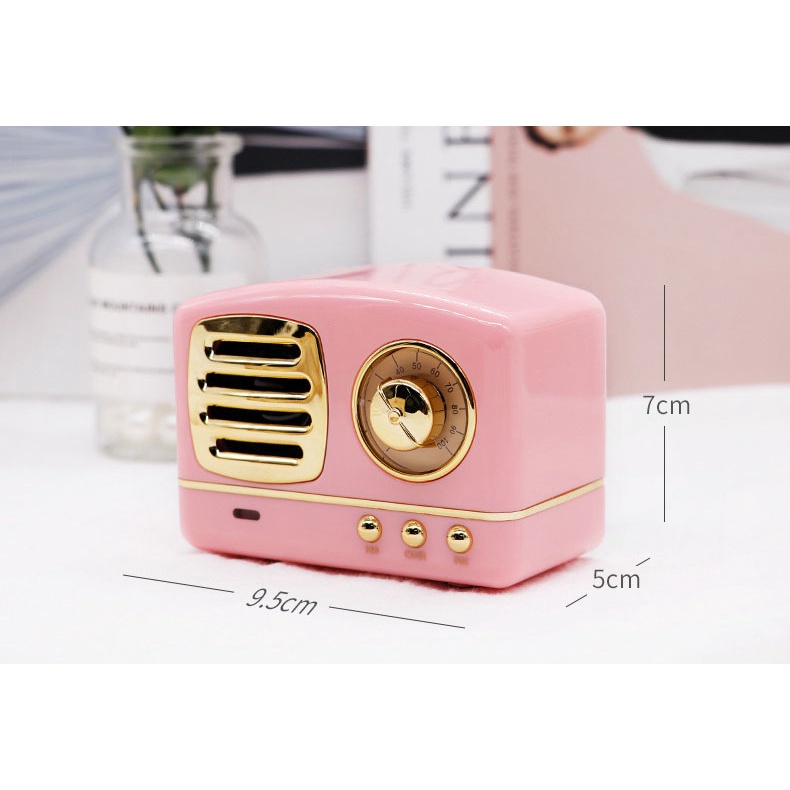 Đài HM 11 retro mini kết nối bluetooth, cắm usb