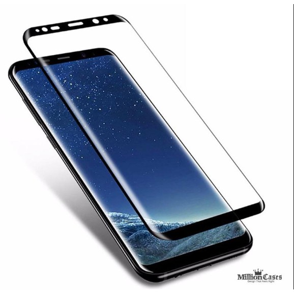 Kính cường lực Full màn 4D Galaxy S9 Plus Tặng ốp dẻo