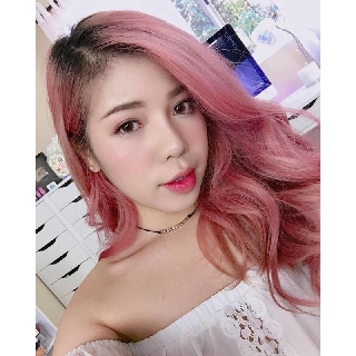 Thuốc nhuộm tóc màu hồng anh đào + tặng oxi dưỡng