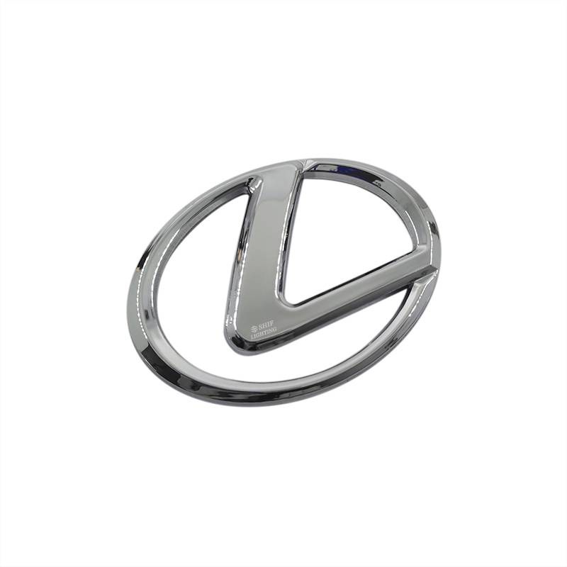 Miếng dán trang trí vô lăng xe hơi Lexus bằng nhựa abs