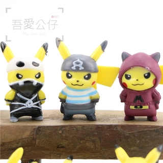 Mô hình nhân vật pikachu 1.2. 3 10 / 12 dùng để trang trí