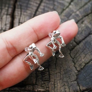 Mới Khuyên Tai Hình Ếch Con Dễ Thương H9S2