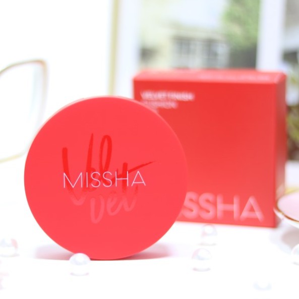 PHẤN NƯỚC #MISSHA V𝐄𝐋𝐕𝐄𝐓 𝐅𝐈𝐍𝐈𝐒𝐇 𝐂𝐔𝐒𝐇𝐈𝐎𝐍 𝐒𝐏𝐅𝟓𝟎+/𝐏𝐀+++