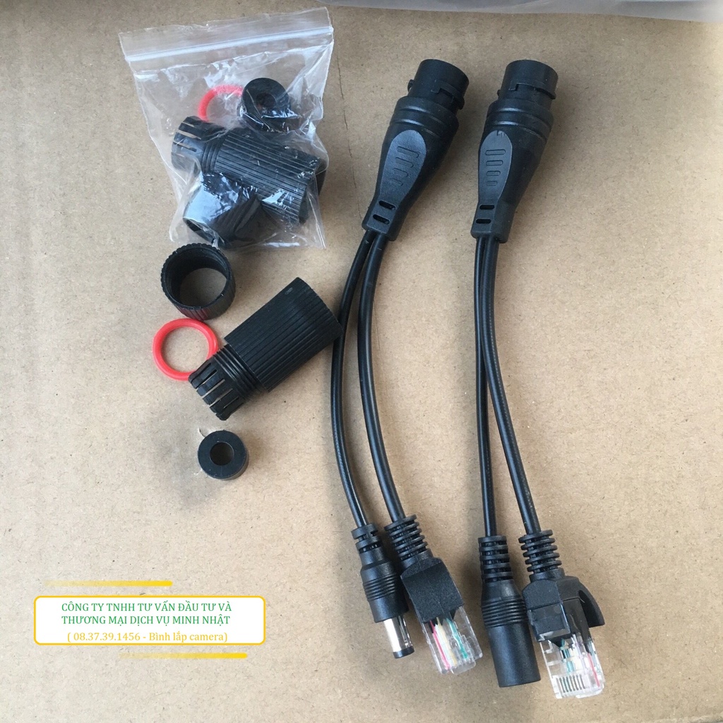 Dây chia nguồn POE 12V dùng cho Camera IP