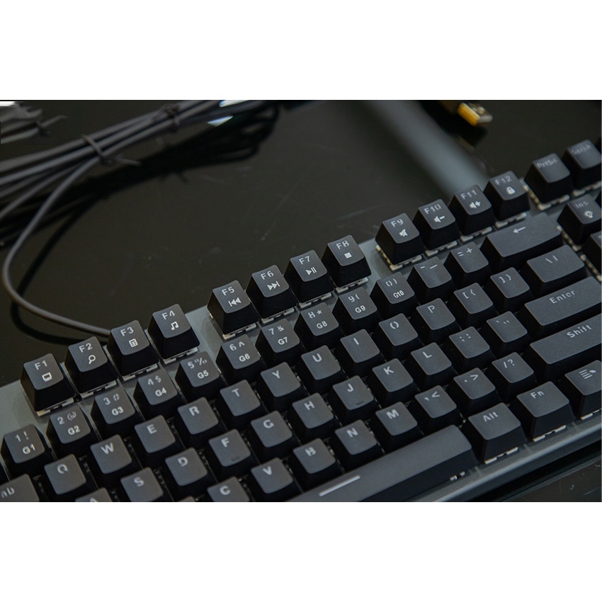 Bàn phím cơ EDRA EK3087 v2 - Bản 2021 - Outume Switch - Led Rainbown